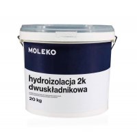 Hydroizolacja dwuskładnikowa 2k Moleko 20 kg