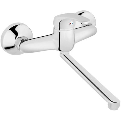 Bateria BASIC FERRO zlew ścienna BBC5