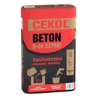 Beton szybki B-30 Cekol 25 kg