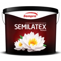 Farba lateksowa Semilatex 10L biała