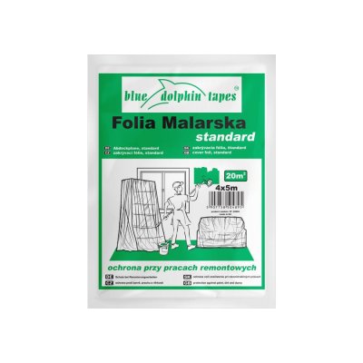 FOLIA MALARSKA STANDARD BLUE DOLPHIN 4x5m
