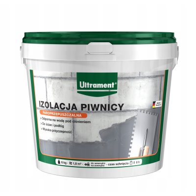 Izolacja piwnicy 6kg Ultrament