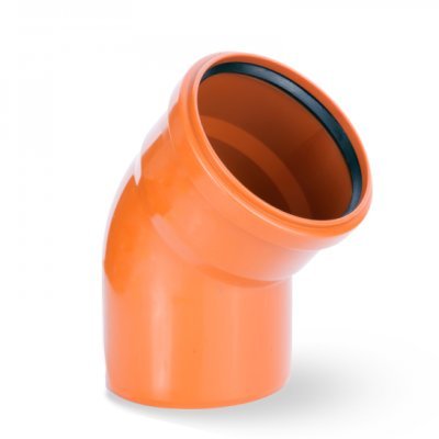 Kolano kanalizacyjne PVC 250/30 stopni DYKA