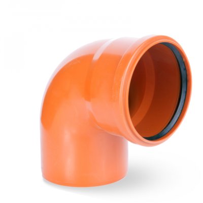 Kolano kanalizacyjne PVC 250/90 stopni DYKA