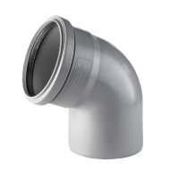 Kolano kanalizacyjne wewnętrzne Comfort PP/HT 50 mm 67 stopni PIPELIFE