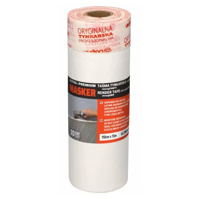 Masker Tynkarski 30 dni z folią malarską 140cmx15m