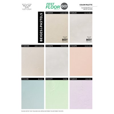 Mikrocement Festfloor GO! - zestaw na 10 m2