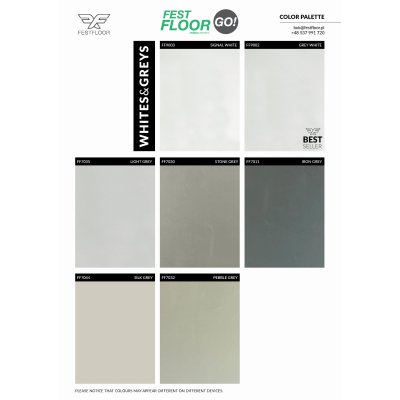 Mikrocement Festfloor GO! - zestaw na 10 m2