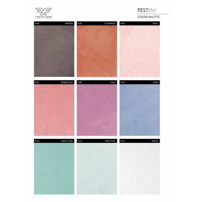 Mikrocement na posadzki Festfloor Life - zestaw na 10 m2