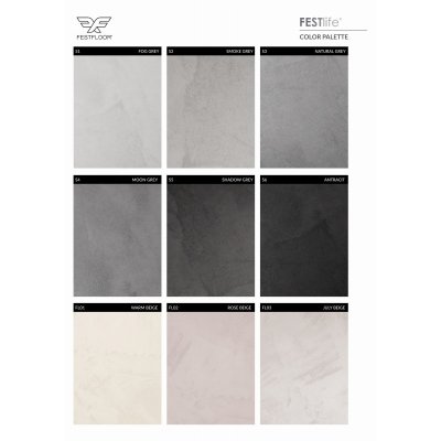 Mikrocement na ściany, blaty Festwall Life - zestaw na 15 m2