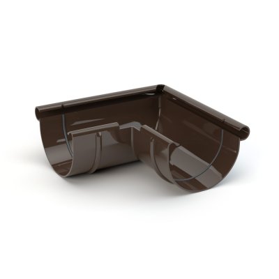 Narożnik zewnętrzny PVC 150 mm brąz Gamrat