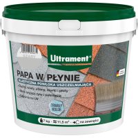 Papa w płynie 7kg kolor szary Ultrament ELASTYCZNA POWŁOKA USZCZELNIAJĄCA