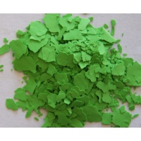 Płatki dekoracyjne do posadzek, chipsy - kolor 12 zielony jasny