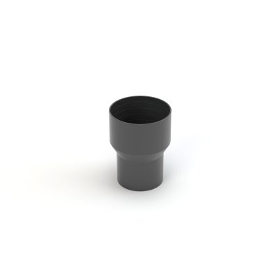 Redukcja odwrotna PVC 63/90 grafit Gamrat
