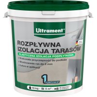 Rozpływna izolacja tarasów 15kg Ultrament jednokomponentowa 