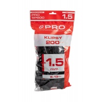 System poziomujący płytki PRO klipsy 1,5 mm 200 szt.