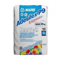 Szybki klej elastyczny ADESILEX P9 Express 25 kg MAPEI