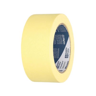 Taśma maskująca papierowa żółta 3-dni 48 mm x 50 m Blue Dolphin