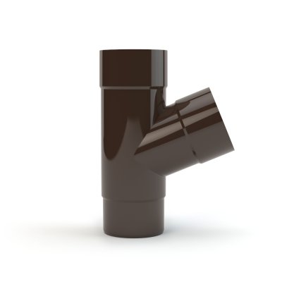 Trójnik PVC 110/110/110 mm brąz Gamrat