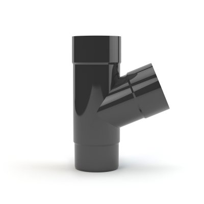 Trójnik PVC 110/110/63 mm grafit Gamrat