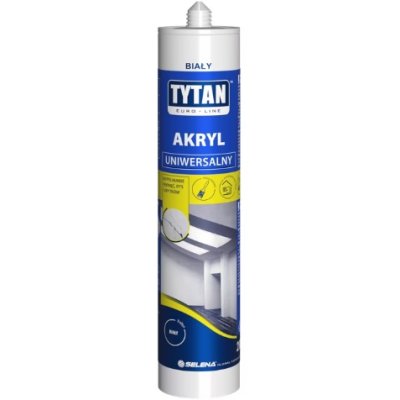 TYTAN EURO-LINE Akryl Uniwersalny 280 ml biały