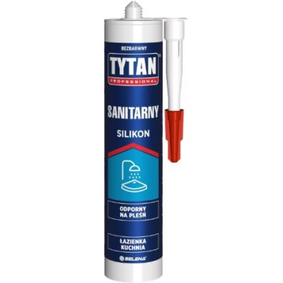 TYTAN PROFESSIONAL Silikon Sanitarny 280 ml transparentny