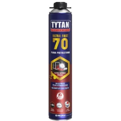 TYTAN PROFESSIONAL ULTRA FAST 70 Piana Pistoletowa 870 ml