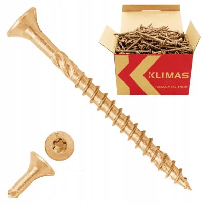 Wkręt ciesielski 5x70 z łbem stożkowy 200op. KMWHT-50070