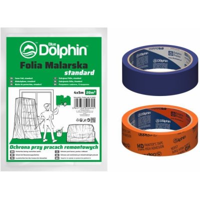ZESTAW OCHRONNY FOLIA + 2 TAŚMY BLUE DOLPHIN